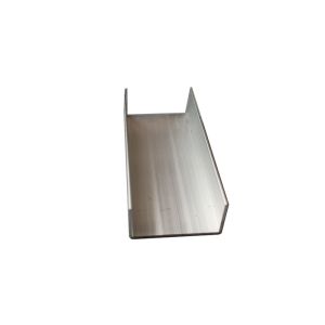 2mm Aluminum Armrest Profile Fixed Card Slot Equilateral U Shaped