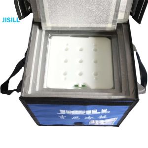 Vacuum Insulated Material Portable Medical Vaccine Travel Cooler Box