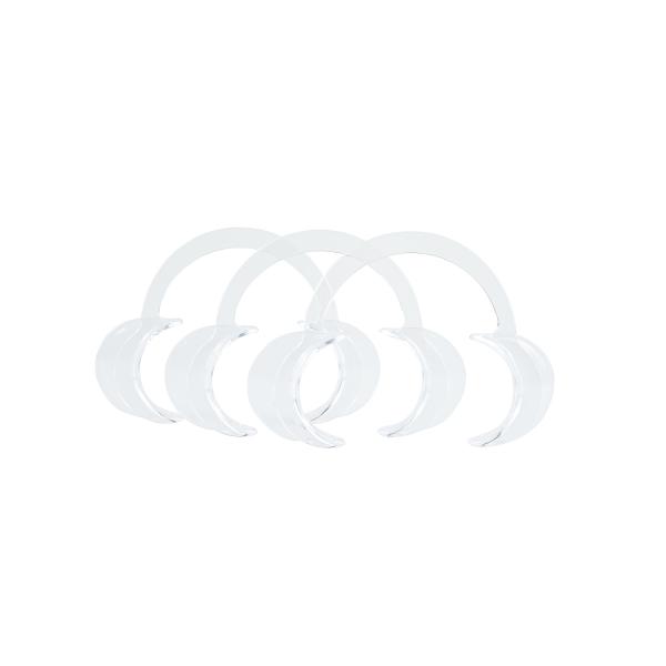 Non-Toxic C-Type Plastic Mouth Opener for Dentists Teeth Cleaning Meets MFDS Safety Standard Specifications