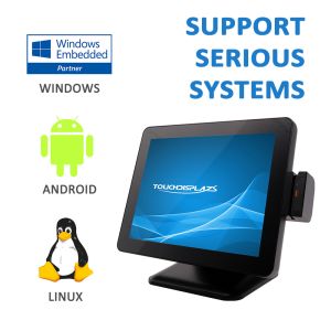 PCAP Touch All in One POS Cashier Machine 15 inch