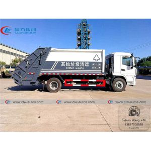 Shacman L3000 4x2 14000 Liters Garbage Compactor Truck