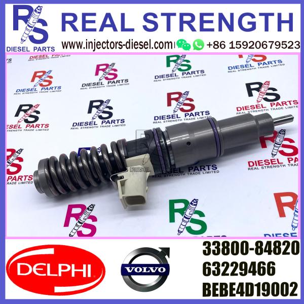 V-O-L-V injector 33800-84820 Diesel Fuel EUI Injector 33800-84820 63229466 BEBE4D19002 E3.18 for HYUNDAI 12L LOW POWER