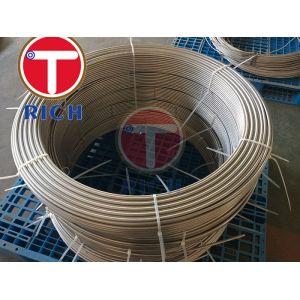 Sanitary Food Capillary WT2mm OD10mm Stainless Steel Coil Tube