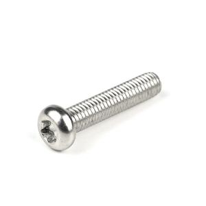 SUS304 Thread Cutting Pan Head Torx M5 X 20mm Machine Screws for Shelving ZINC