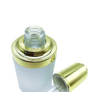 Recyclable Transparent Frosted Glass Dropper Bottles 96*40mm