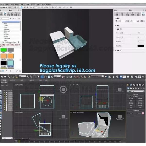 Gold foil stamp matt laminated black handle rope hair extension packaging bag red paper bag,Handle Brown Kraft Gift Pape