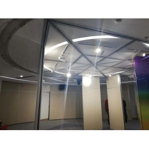 Durable Lightweight Flexible Movable Sliding Partition Walls For Restaurant