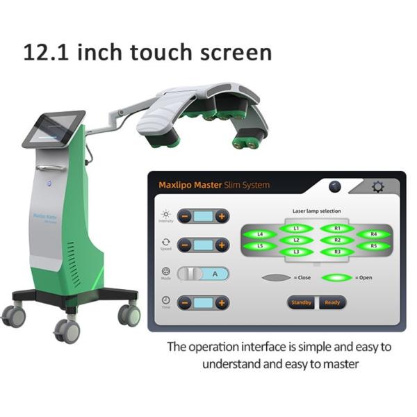 532nm 635nm Cold Laser Weight Loss Machine 10d Maxlipo Master