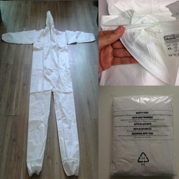 Similar Tyvek SMS Disposable Protective Coverall Non Woven Protective Coverall