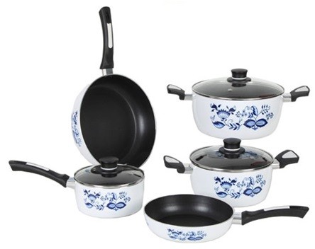 Buy ALUMINIUM PORCELAIN ENAMELLED NON-STICK 8PCS COOKWARE at wholesale prices