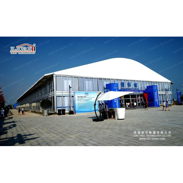 Buy Roof 1500 Seater Church Large Event Tents with ABS Walling and Glass Plane at wholesale prices