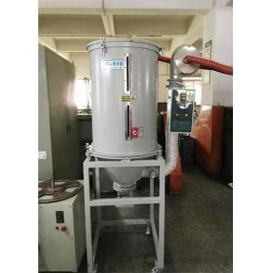 Standard Non Hygroscopic Plastic Hopper Dryer Aluminum Gray Color For Drying
