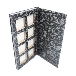 Magnetic Empty Cardboard Eyeshadow Palette Recyclable CMYK PMS Printing