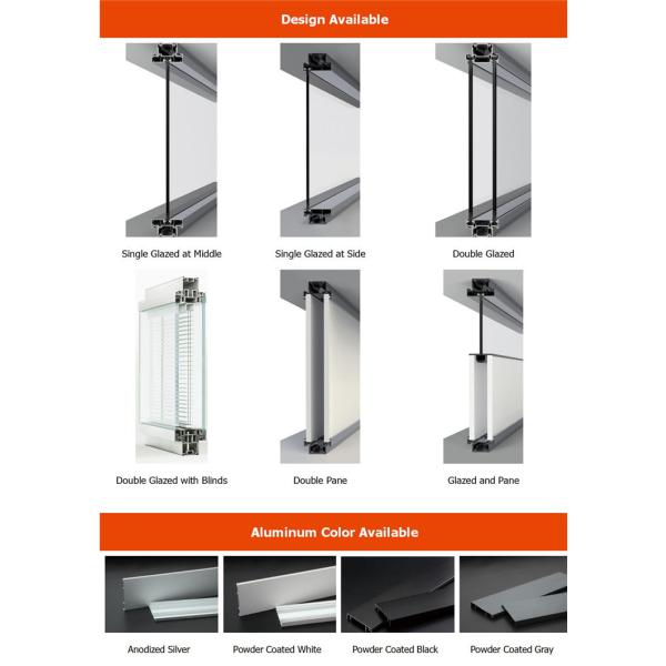 12MM tempered glass office partition clear glass aluminum frame partition wall