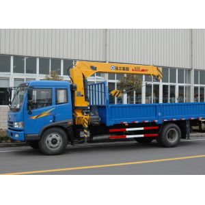 Safety XCMG Telescopic Boom Truck Mounted Crane With CE Certification