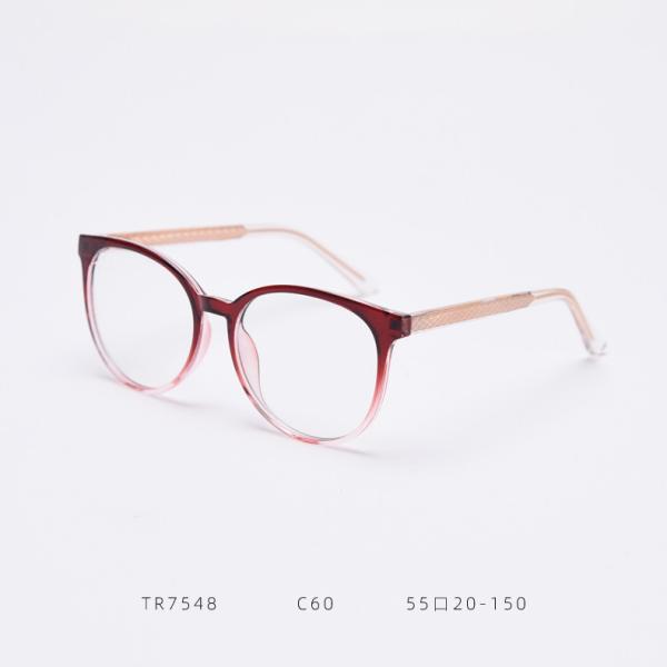 Fashion Ladies Oversized Tr90 Glasses Frames Tr90 Blue Light Glasses