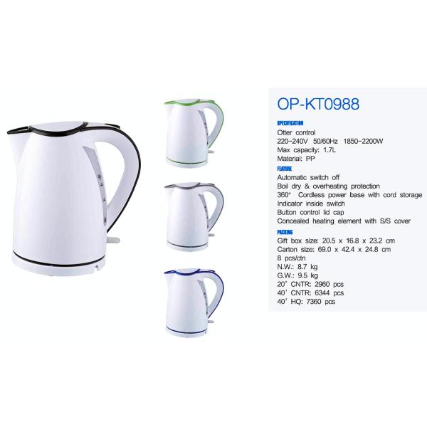 Hotel Standard Electric Kettle Functional for Kitchen HY-PL
