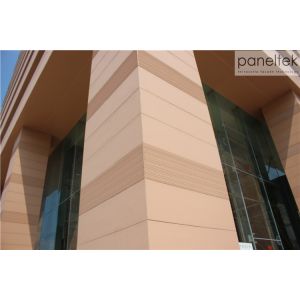 CE ISO Building Facade Terracotta Panels External Wall Cladding Material