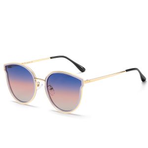 Trendy UV400 Big Frame Personalized Driving 142MM Women Sunglasses