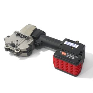 High Tensile Strength Electric Strapping Tool For Steel Belt And Iron Packaging