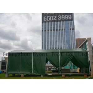 Quality Fire Retardant A Frame Tent With Fabric Zip Door for Business Show for sale