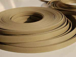 Quality Brown PTFE Packing Guide Stripe Tape (GST) , Thickness 0.8mm , 1.0mm , 1.5mm for sale
