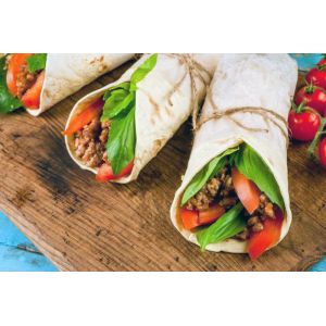 Adjustable No Pollution Taco Making Equipment 6000pcs/H