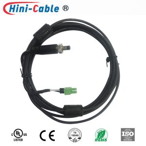 Quality DC5525 Industrial Power Cords &amp; Extension Cords 2-Core Power Connection Harness with Anti-Interference Magnetic Ring Two for sale