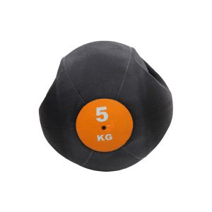 20lb Rubber Gym Weight Ball , 2 Handle Rubber Medicine Ball