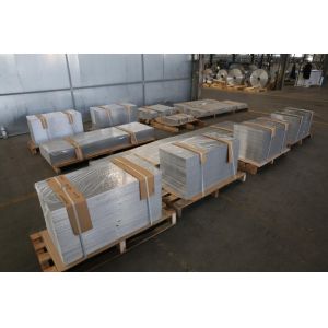 200mm Polished Stucco Embossed Anodized Aluminum Plate