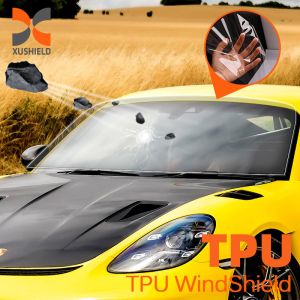 1.52*15m Waterproof Explosion Proof Windshield Rainproof Glass Film TPU Window