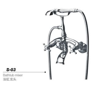 Bathtub mixer,Faucet S-03 chrome