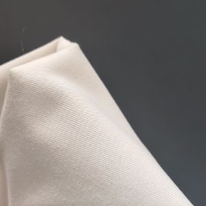 White Twill Nomex Aramid Fabric Flame Retardant Woven Material