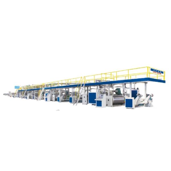 Electric Driven 3 5 or 7 Layer Corrugated Cardboard Production Line for