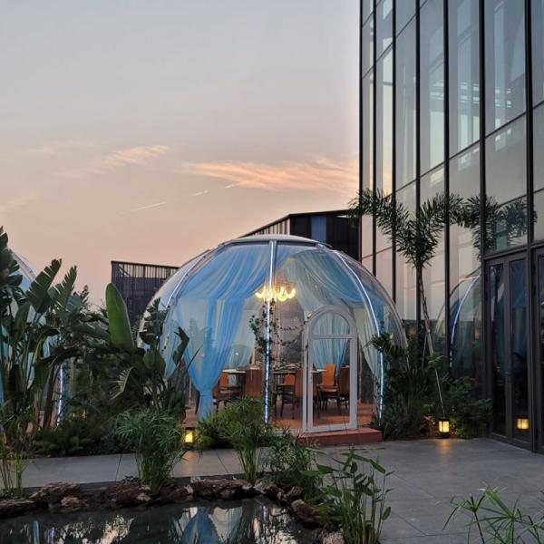 Buy Transparent Clear Bubble Tent PC Dome House Tent For Outdoor Events at wholesale prices