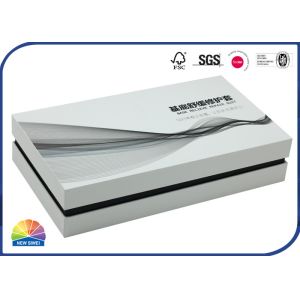 Textured Paper Rigid Shoulder Box With Foam Insert