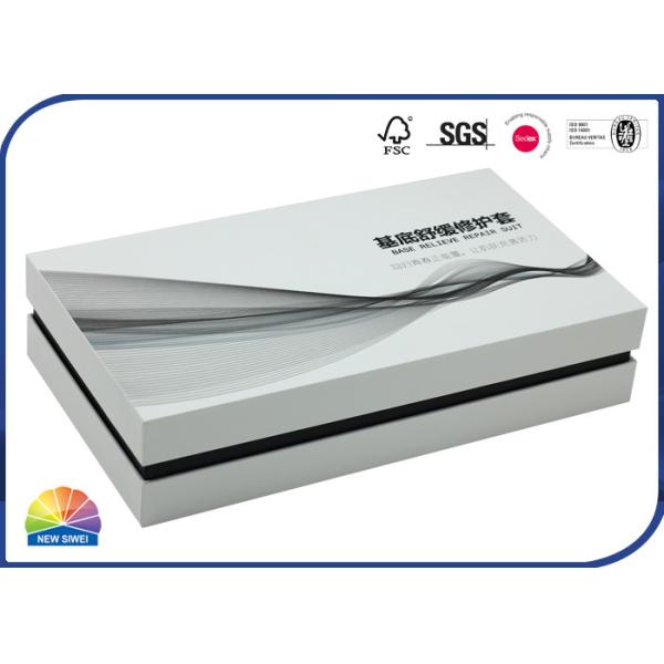 Buy Textured Paper Rigid Shoulder Box With Foam Insert at wholesale prices