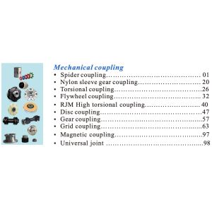 Cat. for Mechanical Couplings