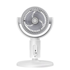 FLOOR Installation 4000mA USB Rechargeable Floor Standing Fan with Adjustable