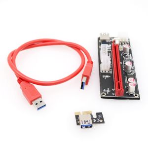 Riser 009s PCI-E Express Cable 1X TO 16X Graphics Extension Powered Riser