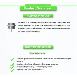UBTMY200Y Stable Attitude FOG Gyro Navigation With Fibre Optic Gyroscope Sensor