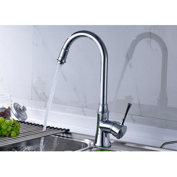 Buy ROVATE Modern Design Single Handle Control Kitchen Faucet Durable Brass at wholesale prices