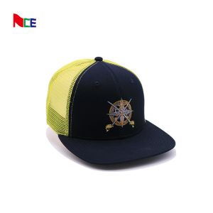 Richardson 112 6 Panel Trucker Snapback Cap Polyester Cotton Material