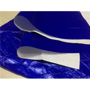 For Jacket Or Windbreaker Garment Leather Fabric Royal Blue 0.16mm Dupont Paper