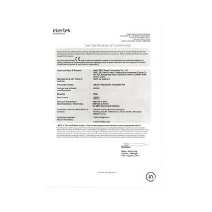 Hefei WNK Smart Technology Co.,Ltd Certifications