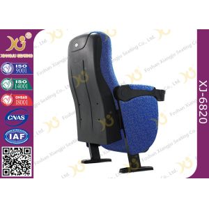 Commercial Furniture Cinema Theater Chairs With Movable Armrest