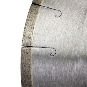 Marble Fish Hook Cutting Disc 14'' Diamond Metal Powder Saw Blade for Ceramics