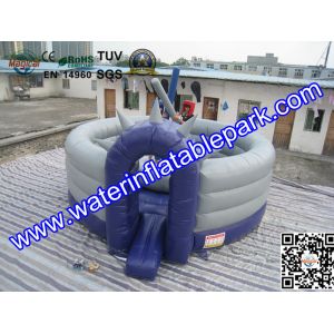 PVC Tarpaulin Gladiators Inflatable Jousting Arena For Sport Game