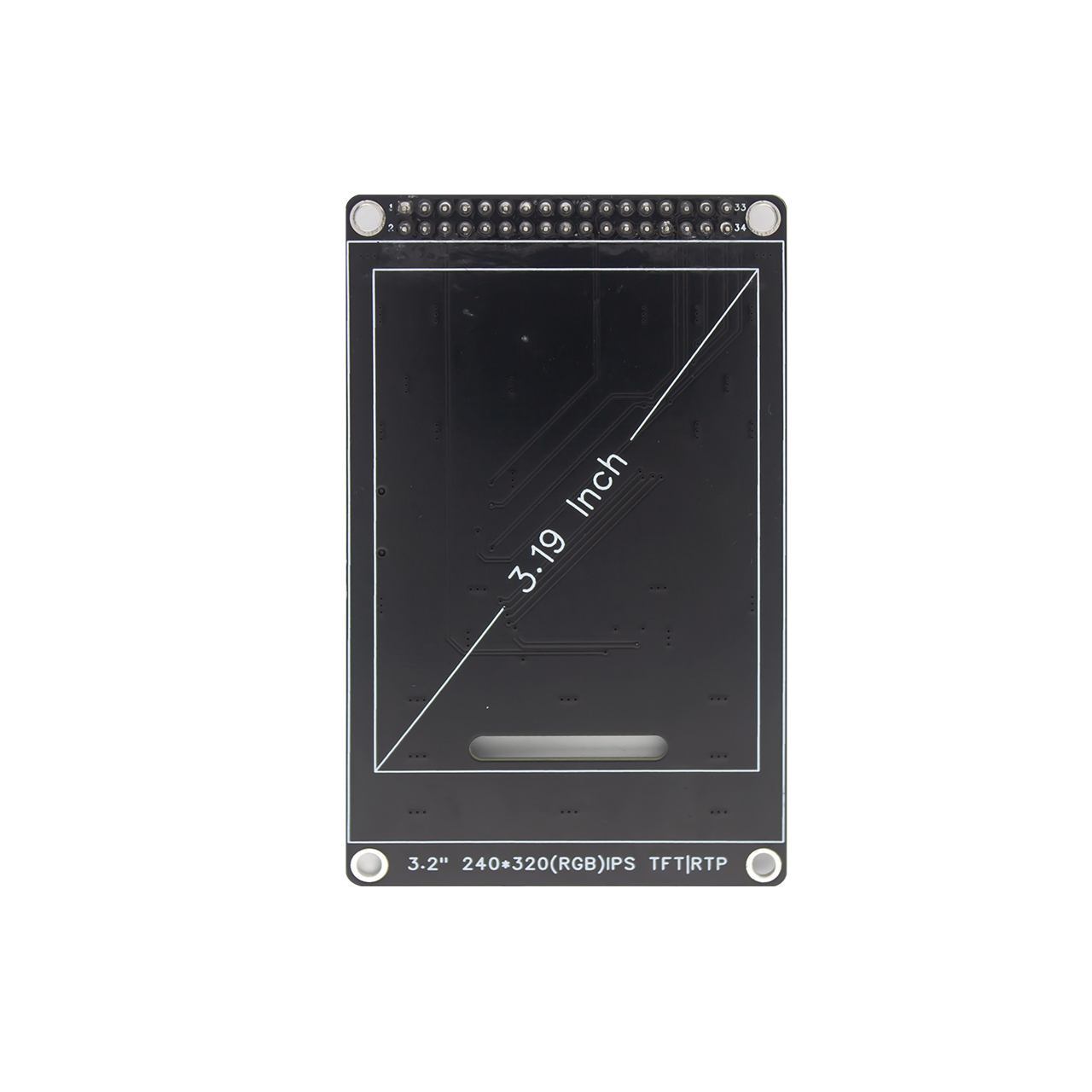 3.2" IPS TFT LCD Display Module | SPI Interface With ST7789 With resistive touch