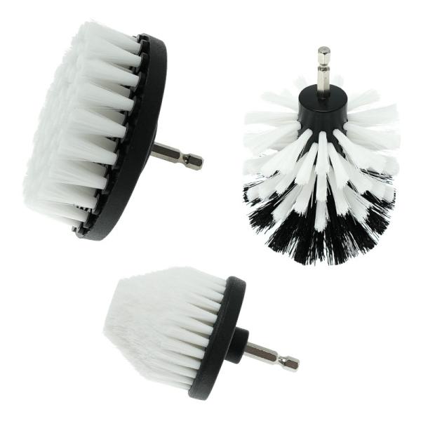 ODM PP Power Scrubbing Brush Drill Attachment For Cleaning Kitchen Toilet Bathroom